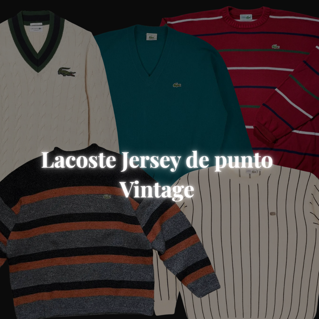 Proveedores Jersey de punto Lacoste Vintage